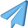Blue Paper Plane